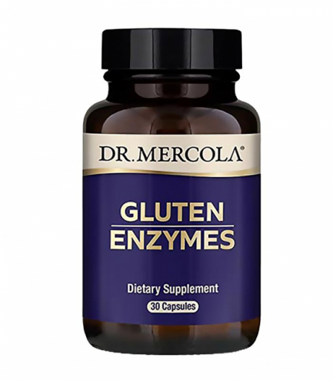 Burk med Dr. Mercola Gluten Enzymes