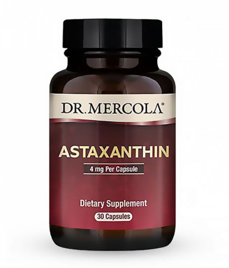 Dr. Mercola Astaxantin 4 mg 30 kapslar i gruppen Kosttillskott / �rter & V�xter / V�xter & svampar hos B�ttre H�lsa AB (1096)