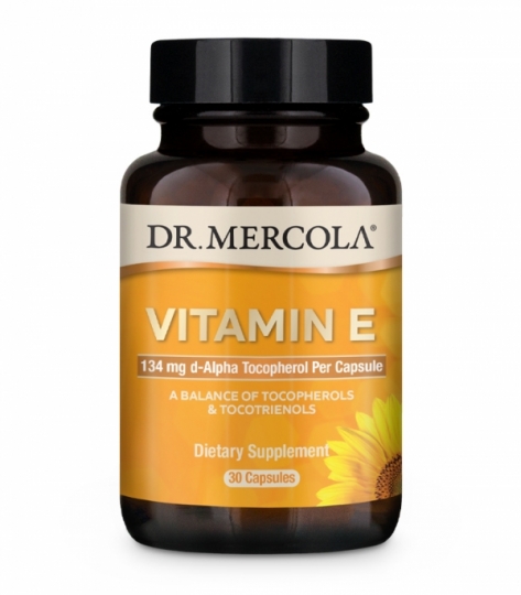 Dr. Mercola E-Vitamin 200IE 30 kapslar i gruppen Kosttillskott / Vitaminer / E-vitamin hos B�ttre H�lsa AB (1220)