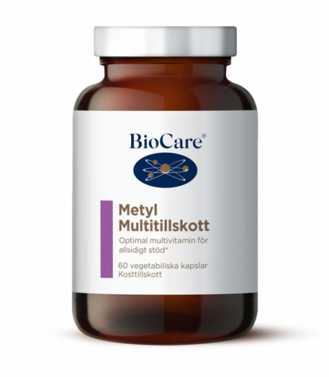 Burk med BioCare Metyl Multitillskott