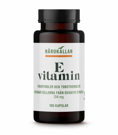 Burk med Närokällan E-vitamin