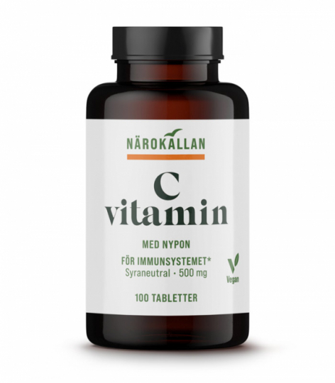 Burk med Närokällan C-vitamin 500 mg