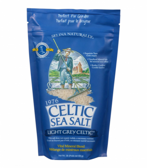 Celtic Havssalt Grovmalet 454 gram i gruppen Livsmedel / Mat & Livsmedel / Salt hos Bättre Hälsa AB (767)