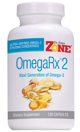 OmegaRx 2 120 kapslar i gruppen Kosttillskott / Omega 3 & Fettsyror / Fiskolja hos Bättre Hälsa AB (788)